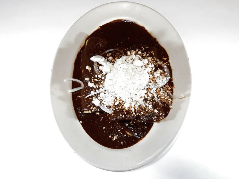 Enchiladas de Mole