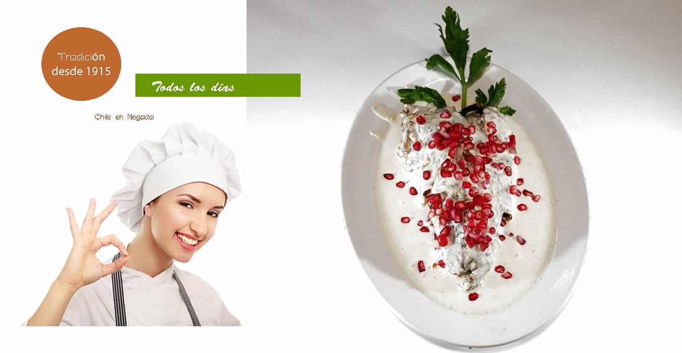 Chiles en Nogada
